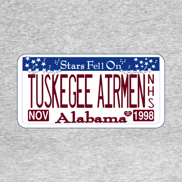 Tuskegee Airmen National Historic Site license plate by nylebuss